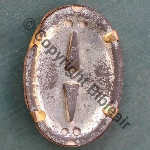 INS COL WW1 PN  SM Dos irreg 2 pattes Src.gaston1418 10EurInv 